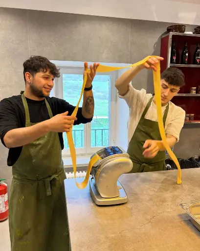 Italy, Umbria, Chiesa del Carmine - COOKING CLASS AT VINERIA DEL CARMINE