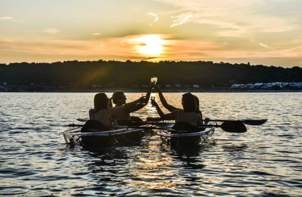 JIstria - Kayak Wine Sunset Tour 2h