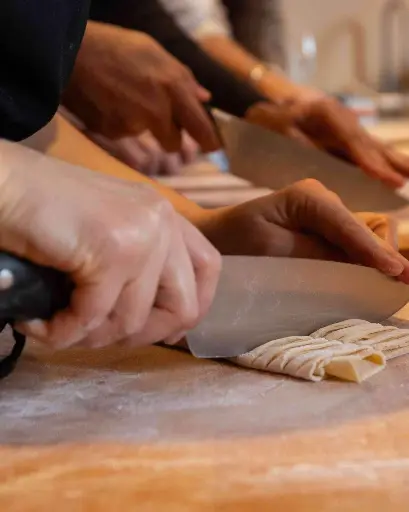 Italy, Tuscany, Castello Monterinaldi - Cooking class