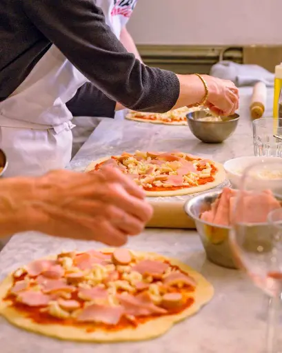 Italy, Tuscany, Florence, Small Group Pizza & Gelato Making Class With Unlimited Wine 