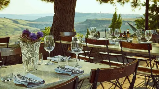 Italy, Tuscany, From Florence - The Val d’Orcia with Brunello wine tasting