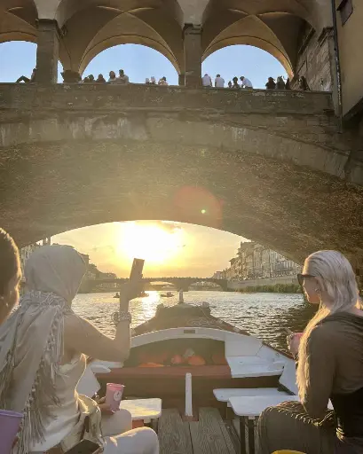 Italy, Tuscany, From Florence - Set Sail on the Arno: Florence Wine Boat Experience