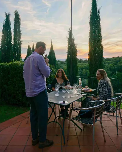 Italy, Tuscany, Tenuta Casafrassi - Chianti Tasting