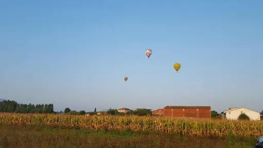 Italy, Tuscany, Private Hot Air Balloon Flight Over Tuscany With Roundtrip Transfer From Florence