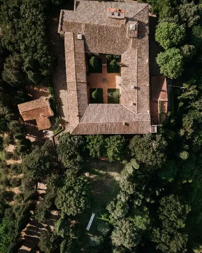 Italy, Tuscany, Badia di Morrona - Private wine tasting at the medieval Monastery upon Pisan hills