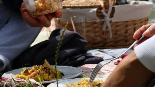Italy, Rome - Picnic in Villa Borghese