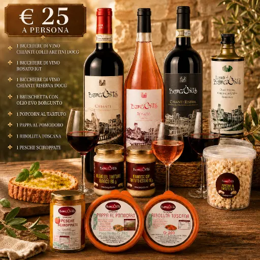 Italy, Tuscany, VioVillas Glamping Arezzo - Tuscan Wine & Traditional Vegan Tasting 