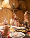 Italy, Veneto, La Dama S.S.A. - Light lunch between vineyards and winery