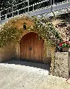 US, California, Napa Valley, Mount George Winery - Pewter Collection wines in the cave