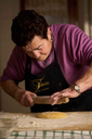 Italy, Tuscany, Tiberini Wines - In the kitchen with grandma Dima