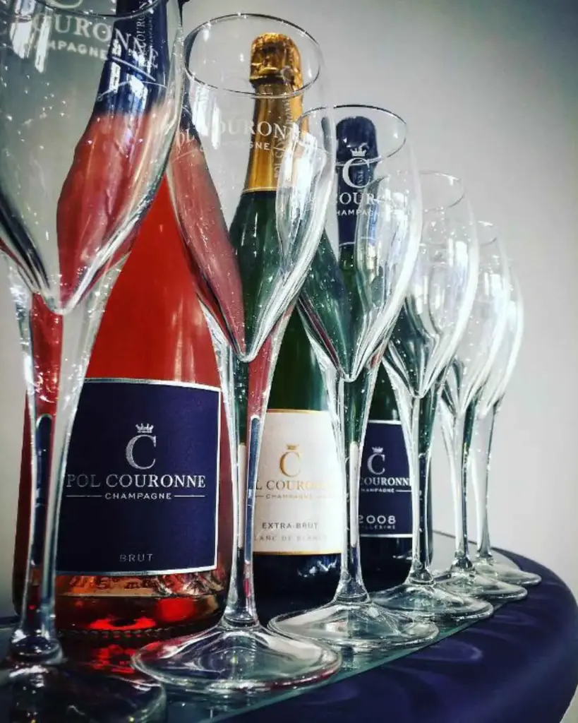 France, Champagne, Pol Couronne - Tasting of 3 Champagnes