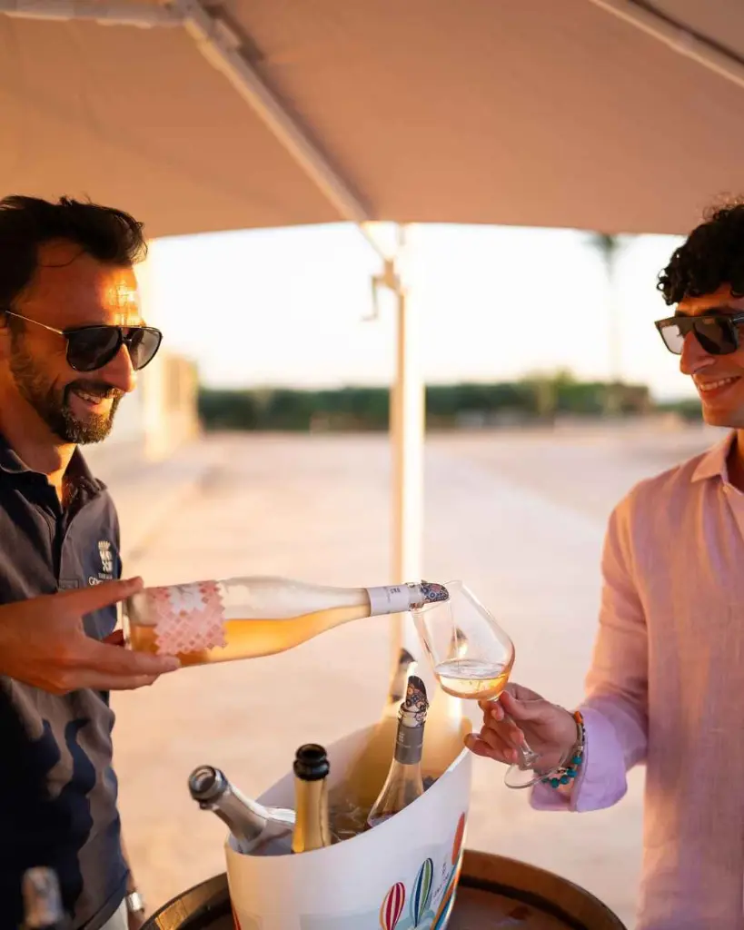 Italy, Sicily, Gorghi Tondi - To drink with a smile