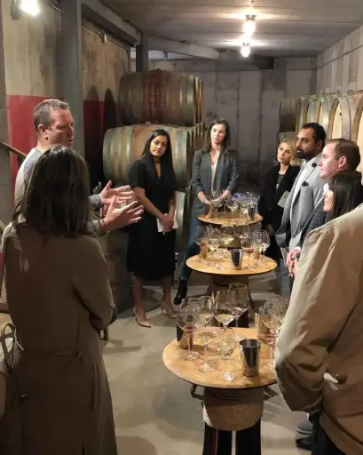 Canada, Ontario, Flat Rock Cellars - Backstage Tour
