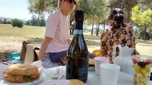Italy, Rome - Picnic in Villa Borghese