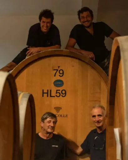 Italy, Piedmont, Bel Colle - Langa Crus
