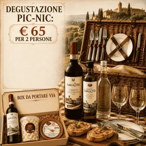 Italy, Tuscany, VioVillas Glamping Arezzo - Pic-Nic Toscano tra i Vigneti con Degustazione Chianti